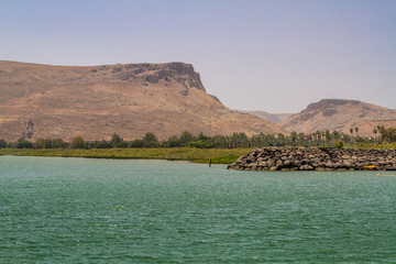 The Mount Arbel, Sea of Galilee, Israel