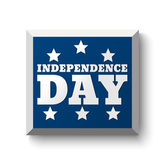 Fourth of July. United States independence day . July fourth typographic design. Vector illustration