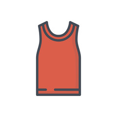 Tank Shirt Colored Icon