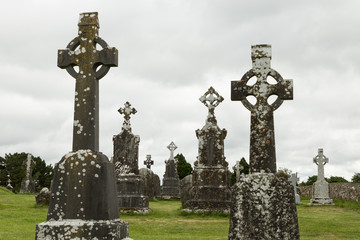 6th century monastery of Clonmacnoise