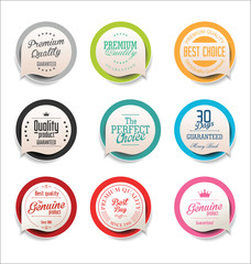 Abstract modern vector banners collection 