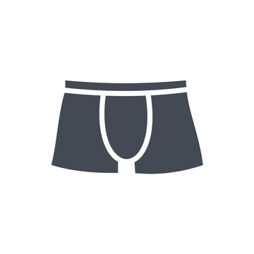 Men Briefs Underwear Silhouette Icon