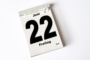 22. Juni 2018