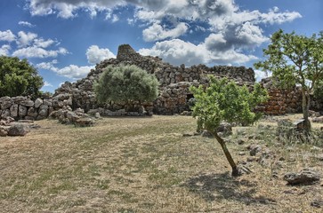Nuraghe Arrubiu. Orroli, Sardegna