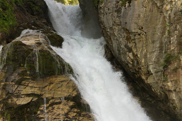Wasserfall in der Altstadt von Bad Gastein 
 