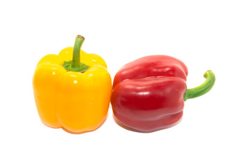 Bell pepper with white background
