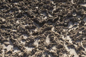 Sand and rocks