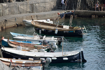 Obraz premium cinque terre manarola y vernazza