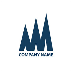 Design geometric logo for company