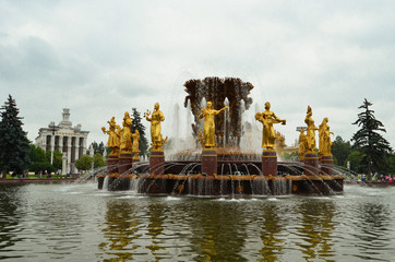 Moscow fountain
