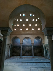 A Hammam (arab bath) inside the Alhambra, Granada