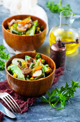 fried mix vegetables