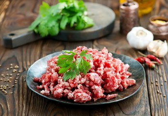 minced meat