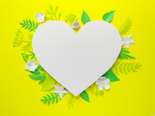 Trendy Summer Tropical Leaves