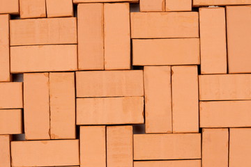 Obraz premium Quadratmuster mit Ziegel