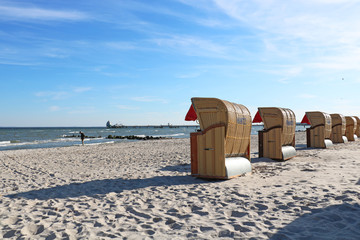 Strandk&ouml;rbe in Gr&ouml;mitz