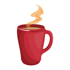 hot drink of chocolate icon vector illustration graphic design