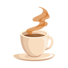 hot drink of chocolate icon vector illustration graphic design
