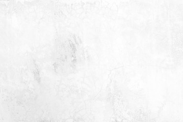 White Grunge Concrete Wall Texture Background.
