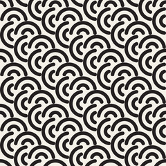 Abstract geometric pattern with stripes, lines. Seamless vector ackground. Black and white lattice texture.