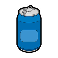 can of soda icon vector illustration graphic design