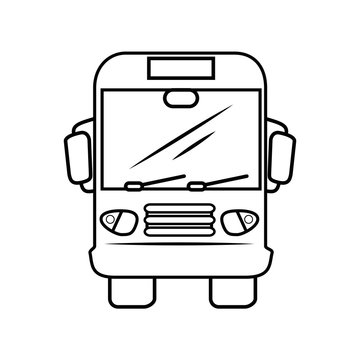 bus truck icon vector illustration graphic design