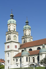Fototapeta na wymiar St. Lorenz in Kemten im Allgäu