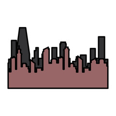 Fototapeta na wymiar isolated city view icon vector illustration graphic design