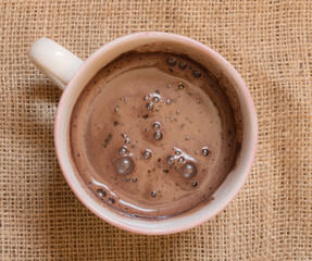 Morning cup of cacao