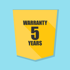 5 years warranty shield