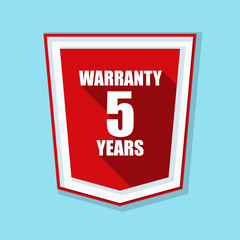 5 years warranty shield