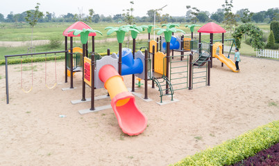 children playground in public park