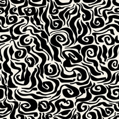 Fototapeta premium Fashion 80-90s inspired memphis seamless patterns.