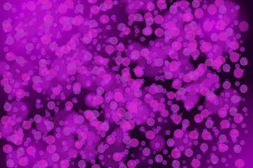 Abstract magenta background with bokeh effect