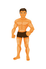 Fototapeta premium Male bodybuilder