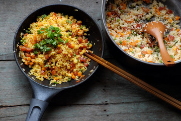 Vietnam food, fried rice