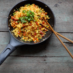 Vietnam food, fried rice