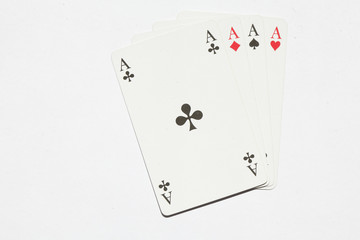 Spielkarten, Vier Asse