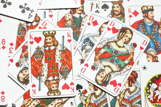 Diverse Spielkarten