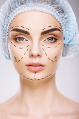 Plastic surgery concept