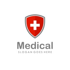 Medical logo and icon design vector