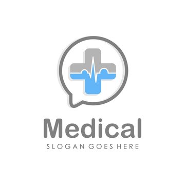 Medical logo and icon design vector