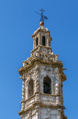Fototapeta na wymiar Santa Catalina church, Valencia