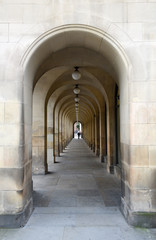 Archway with arch columns