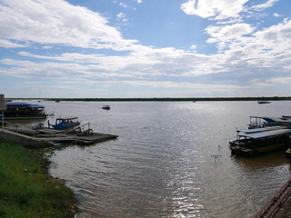 River bank in Cambodia