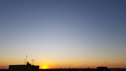 Obraz premium Por do Sol em Rio Preto