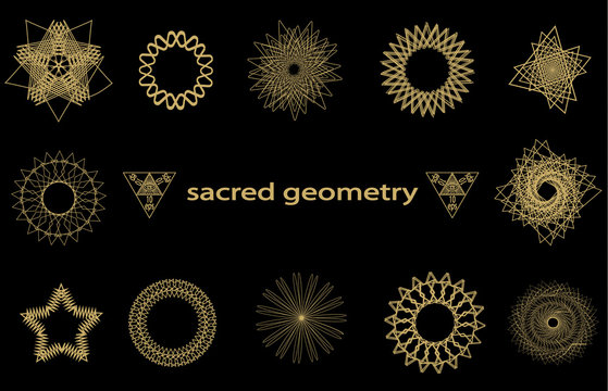 Set sacred geometry elements