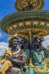 Fontaine des Fleuves in Paris