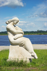 Statue of mother and baby © sever180