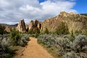 Rugged Landscape of Smith Rock State Park